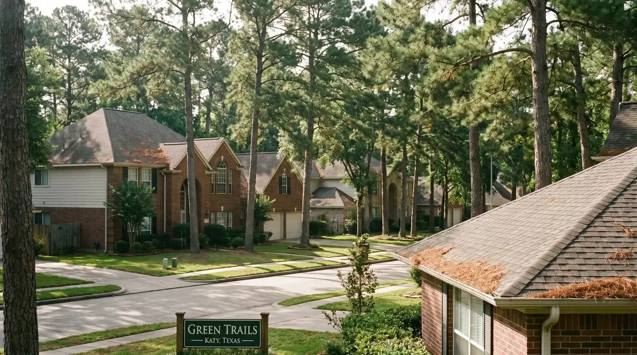 Green Trails & Memorial Parkway community