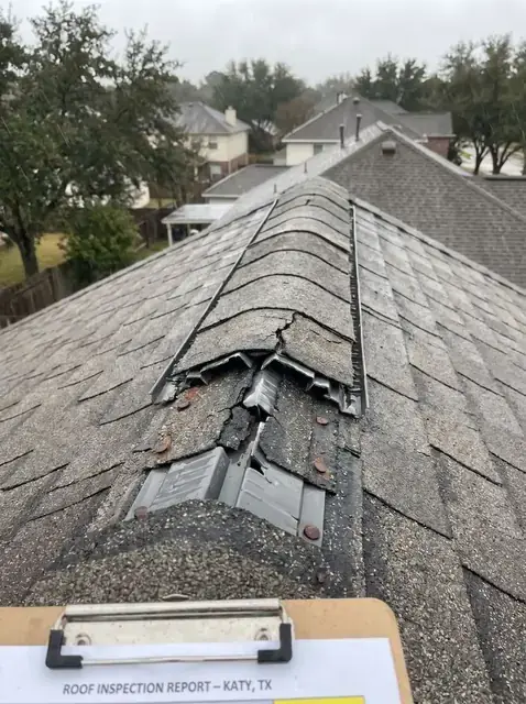 Ridge Cap & Roof Vent Repair repair in Katy, TX